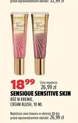 Drogerie Natura Róż w kremie Sensique Sensitive Skin Cream Blush oferta