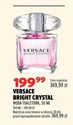 Drogerie Natura Woda toaletowa Versace Bright Crystal oferta