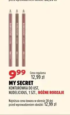 Drogerie Natura Konturówka do ust My Secret Nudelicious oferta