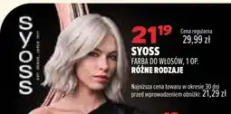 Drogerie Natura Farba do włosów Syoss oferta