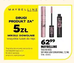Drogerie Natura Tusz do rzęs Maybelline Sky High Lash Sensational oferta