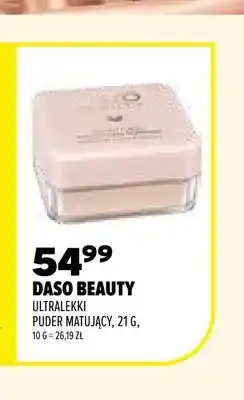 Drogerie Natura Ultralekki puder matujący Daso Beauty oferta