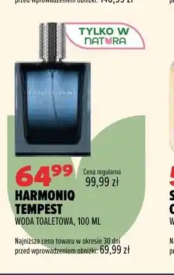 Drogerie Natura Woda toaletowa Harmoniq Tempest oferta
