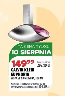 Drogerie Natura Woda perfumowana damska Calvin Klein Euphoria oferta