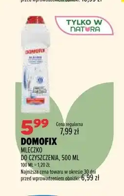 Drogerie Natura Mleczko do czyszczenia Domofix oferta