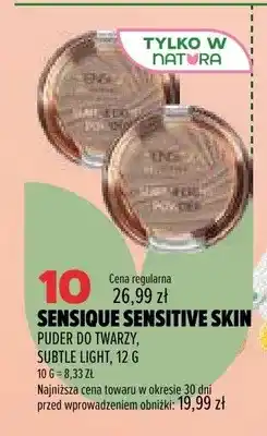 Drogerie Natura Puder do twarzy Sensique Sensitive Skin oferta