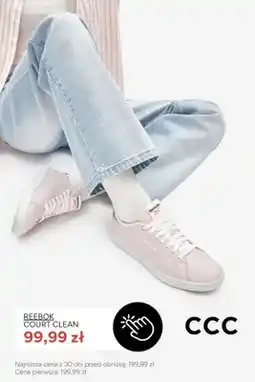 CCC Buty sportowe Reebok Court Clean oferta
