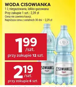 Stokrotka Market Woda niegazowana Cisowianka oferta