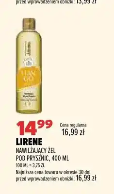 Drogerie Natura Nawilżający żel pod prysznic Lirene oferta