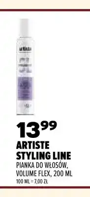 Drogerie Natura Pianka do włosów Artiste Styling Line Volume Flex oferta