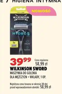 Drogerie Natura Maszynka do golenia dla mężczyzn Wilkinson Sword Hydro 5 oferta
