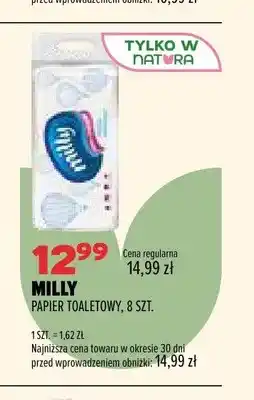 Drogerie Natura Papier toaletowy Milly 8 szt oferta