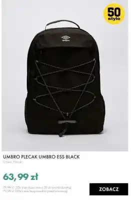 Plecak Umbro ESS Black