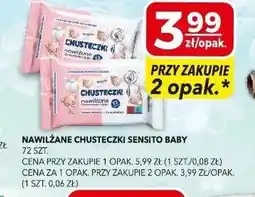 Top Market Chusteczki nawilżane Sensito oferta