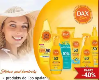 Drogeria Kosmyk DAX Sun produkty do i po opalaniu oferta
