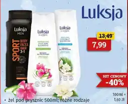 Drogeria Kosmyk Luksja żel pod prysznic oferta