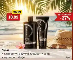 Drogeria Kosmyk Syoss szampony i odżywki oferta