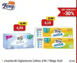 Drogeria Kosmyk chusteczki higieniczne Cotton a'90 / Mega 10x9 oferta