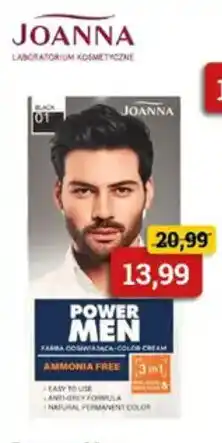 Drogeria Kosmyk Joanna Power Men Farba do włosów oferta