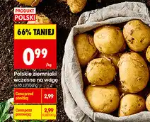 Biedronka Polskie Ziemniaki wczesne na wagę oferta