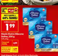 Biedronka Masło Ekstra Mleczna Dolina oferta