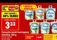 Biedronka Puszyste serek twarogowy Almette oferta