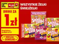 Biedronka Wszystkie żelki Śmiejżelki oferta