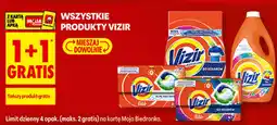 Biedronka Wszystkie produkty Vizir oferta