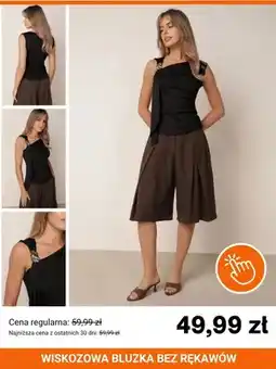 Born2be Wiskozowa bluzka bez rękawów Born2be oferta