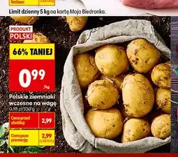 Biedronka Ziemniaki wczesne polskie oferta
