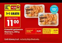 Biedronka Krewetki gotowane Marinero oferta