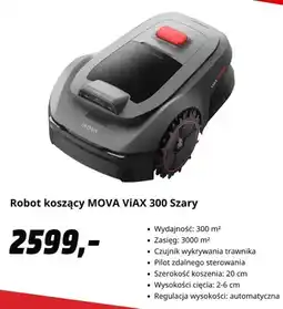 Media Markt Robot koszący MOVA ViAX 300 Szary oferta