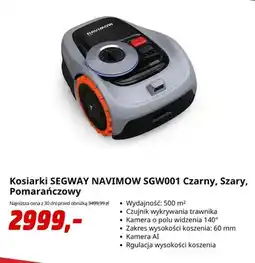 Media Markt Kosiarka automatyczna Segway Navimow SGW001 oferta