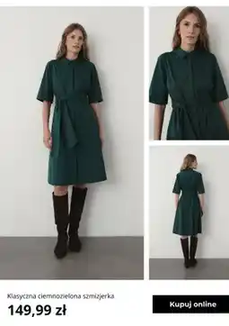 Greenpoint Szmizjerka klasyczna ciemnozielona Greenpoint oferta