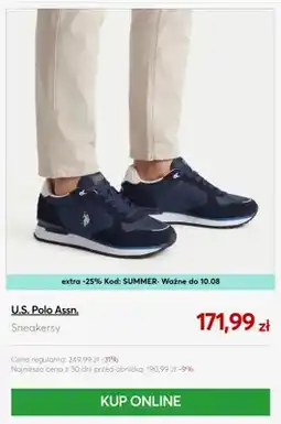 eobuwie Sneakersy U.S. Polo Assn oferta