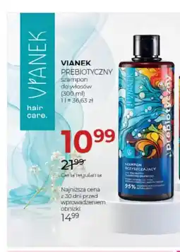 Jawa Drogerie Prebiotyczny szampon do włosów oczyszczający Vianek oferta