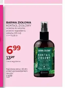 Jawa Drogerie Koktajl Ziołowy wcierka do włosów przeciw wypadaniu włosów Barwa Ziołowa oferta