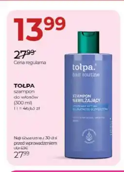 Jawa Drogerie Szampon do włosów Tołpa Hair Routine Nawilżający oferta