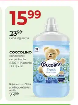 Jawa Drogerie Koncentrat do płukania Coccolino Fresh Blue Splash oferta