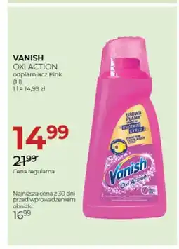 Jawa Drogerie Odplamiacz Vanish Oxi Action Pink oferta