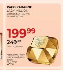 Jawa Drogerie Woda perfumowana damska Paco Rabanne Lady Million oferta