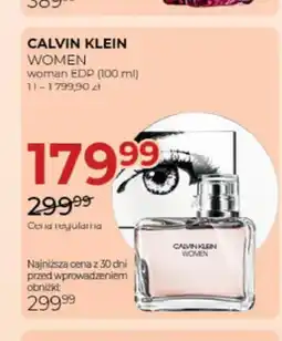 Jawa Drogerie Woda perfumowana damska Calvin Klein Women oferta