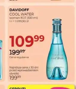 Jawa Drogerie Woda toaletowa damska Davidoff Cool Water oferta