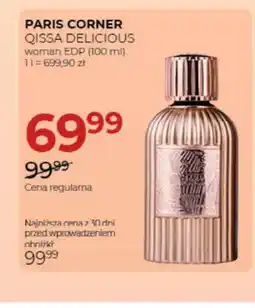 Jawa Drogerie Woda perfumowana damska Paris Corner Qissa Delicious oferta