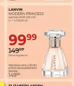 Jawa Drogerie Woda perfumowana damska Lanvin Modern Princess oferta