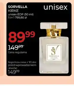 Jawa Drogerie Woda perfumowana unisex Sorvella Kirke oferta