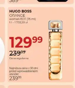 Jawa Drogerie Woda toaletowa damska Hugo Boss Orange oferta