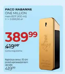 Jawa Drogerie Woda toaletowa męska Paco Rabanne One Million oferta