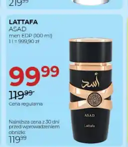 Jawa Drogerie Woda perfumowana męska Lattafa Asad oferta