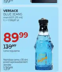 Jawa Drogerie Woda toaletowa męska Versace Blue Jeans oferta